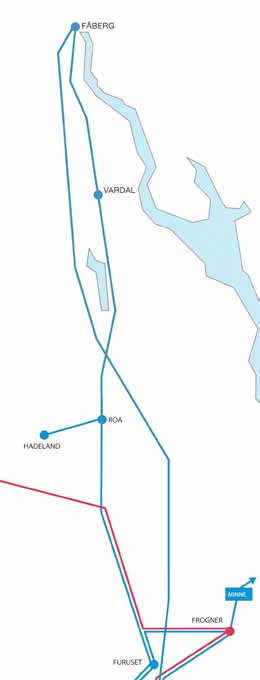 Fremtidens nett i Stor-Oslo Kapittel 5 Sentralnett med høyere spenning gir alternative nettløsninger 5.4.