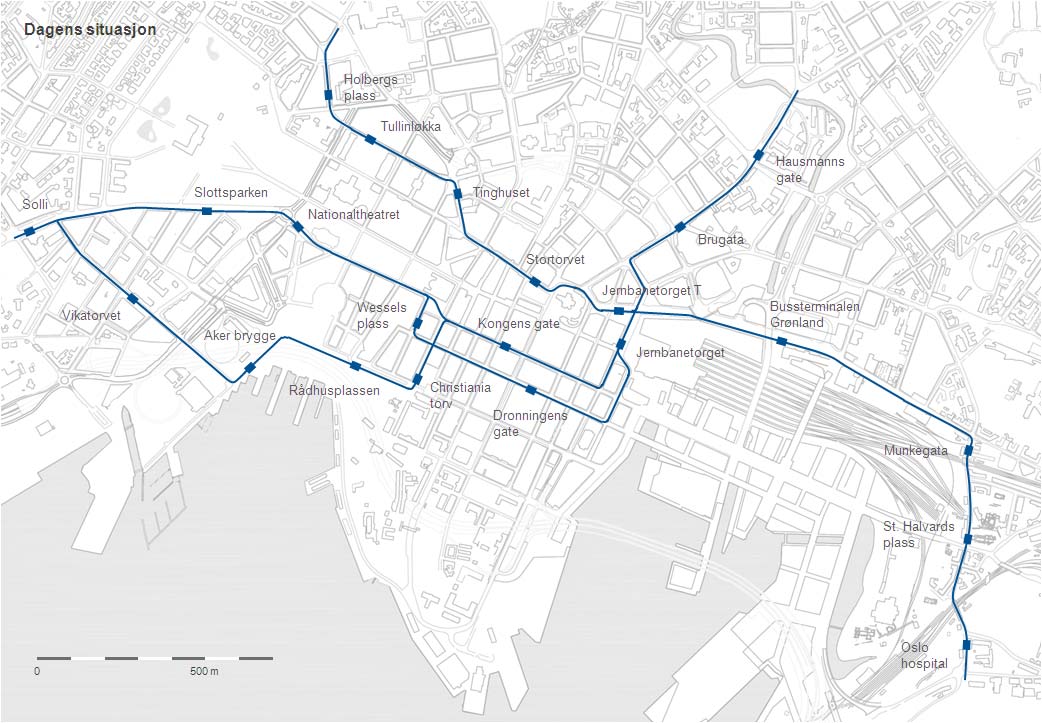 3 /// DAGENS SITUASJON 3.1 STERK VEKST I OSLO OG AKERSHUS OG PÅ TRIKKEN Dagens situasjon er preget av sterk befolkningsvekst i Oslo og Akershus og en sterk vekst i antall kollektivreiser.