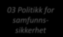 Politiske styringsvirkemidler Samfunn Planlegging, policyutvikling, målstyring