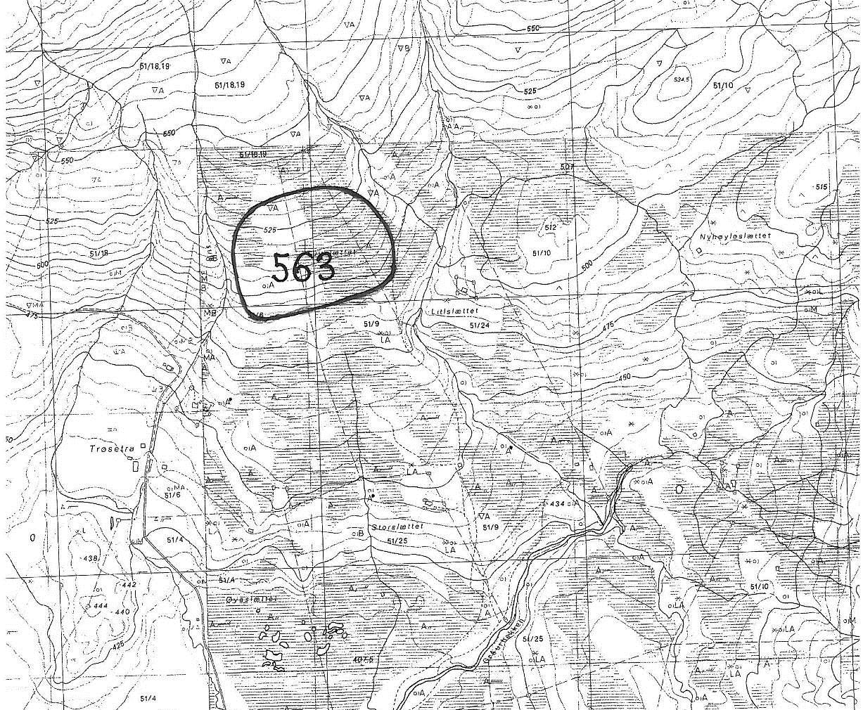 Lok. 563 Tuva SØ Viktig: B Naturtype: Rikmyr Utforming: Rik (inkl. intermediær) skog-/krattbevokst myr Tilstand: Intakt Undersøkt: 13.08.