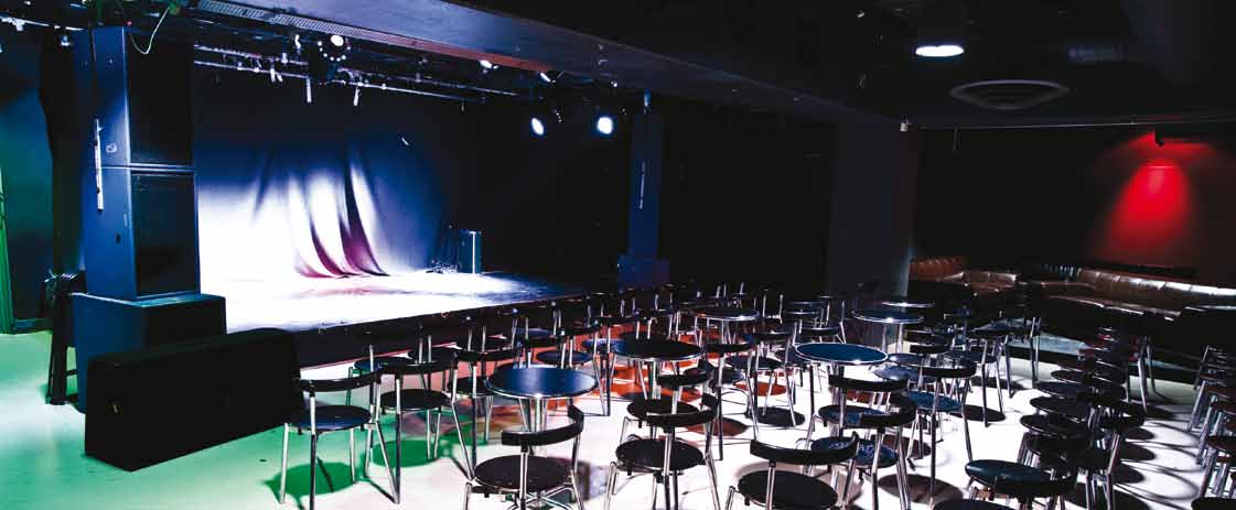 Foredrag, Kurs & Seminar Konserter, Bankett, Festlokale & Foredrag Lillesalen Lillesalen er en kino -og konferansesal i 2.etg på Chataeu Neuf.
