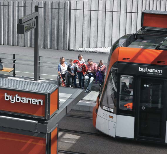 Organisering Hordaland fylkeskommune er ansvarlig for 14 15 kollektivtransporten i Bergen, og dermed også Bybanen.