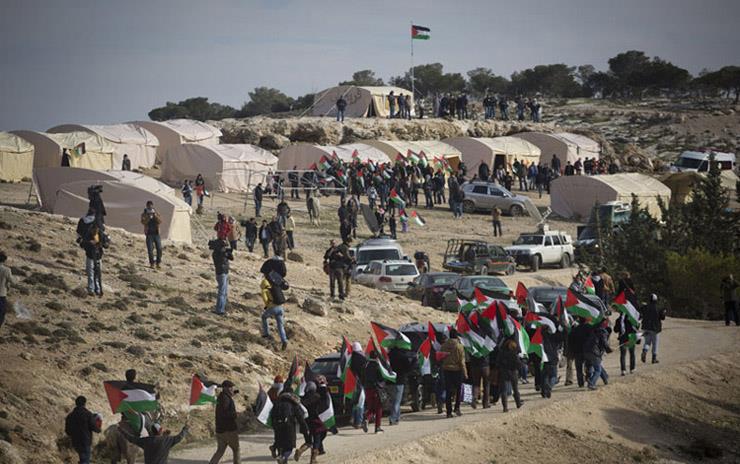 Ny aktivisme: Bab al-shams, sultestreik Stop the Wall, andre palestinske partier (Fatah, PPP, Mubadara), og andre folkekomiteer (popular committees, i Bi lin, Hebron og i de fleste byer og landsbyer)