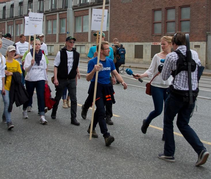 Fase 3 Fase 3 ble markert ved demonstrasjon i Oslo med deltakere fra hele landet.