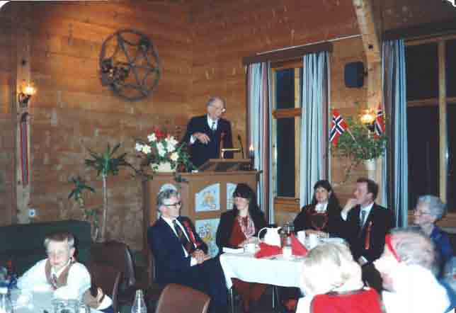 fest ved 20-årsjubileumet for Unge Røyster i