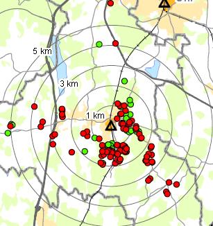 Utbyggingsmønster og behov for innfartsparkering 48%