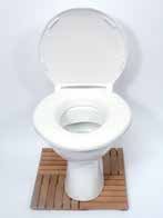 Toalettseter spesial JUMBO Seat - toalettsete Toalettseter spesial JUMBO Seat Toalettsete for de som har behov for ett større sete til eksisterende porselen.