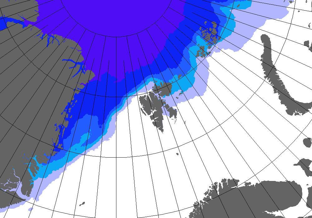 September 2000-2009, > 10 % ice