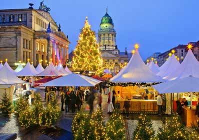 42 Juletur til Berlin Berlin, Tysklands hovedstad. Med sine 3,5 millioner innbyggere, er det den største byen i landet. Byen er full av historie og har et pulserende liv.
