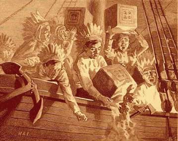 1620 1770 1773 1783 Mayflower The Boston
