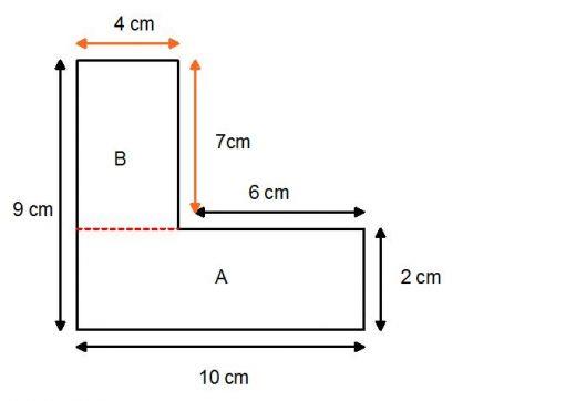 5. Areal av sammensatte figurer Med sammensatt figur mener vi her en figur som ikke er med i oversikten på side 7, men