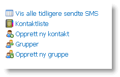 2.6. Sende SMS til enkeltpersner eller grupper Alle nivåer av administratrer har tilgang til SMS mdulen i Invice Online. Når du sender meldinger vil mttaker se ditt mbilnummer.