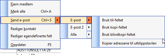 Sending av e-post eller SMS til konfirmanter og foresatte Du sender e-post til alle konfirmantene på samme måte som til enkeltpersoner, men skal du sende til alle i medlemmer av gruppen, velger du