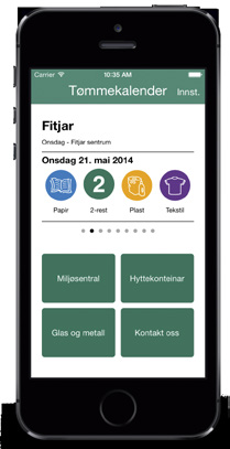 Last ned distriktets beste APP SIM sin tømmekalender-app fekk Gullsild for beste løysing for mobil og nettbrett under årets Gullsild-utdeling i Haugesund i februar.
