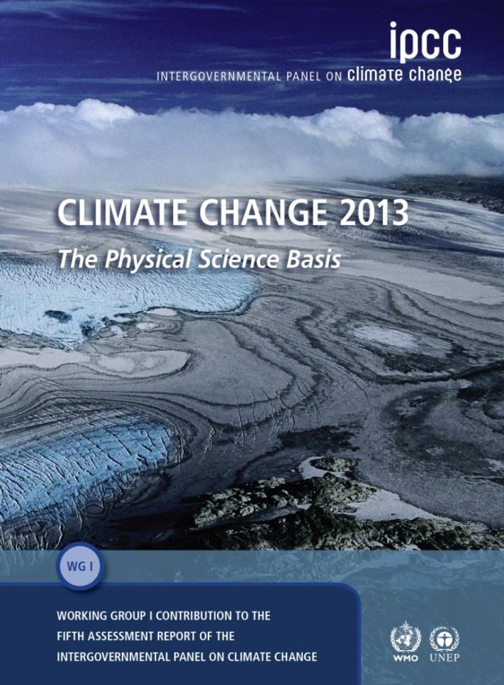 Hovudbodskapen i den siste rapporten frå FN sitt klimapanel Frå 90% (i 2007) til 95% (i 2013) sikkert at