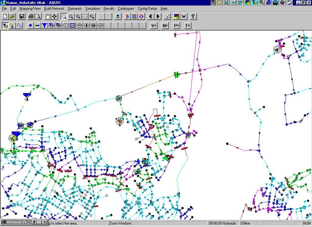 6.3 Trykksoner Solvang Dagens forsyningssituasjon til Solvang gjør at det er veldig høyt trykk i de lavtliggende områder på Solvang, derfor foreslås det endring av trykksonene i området.