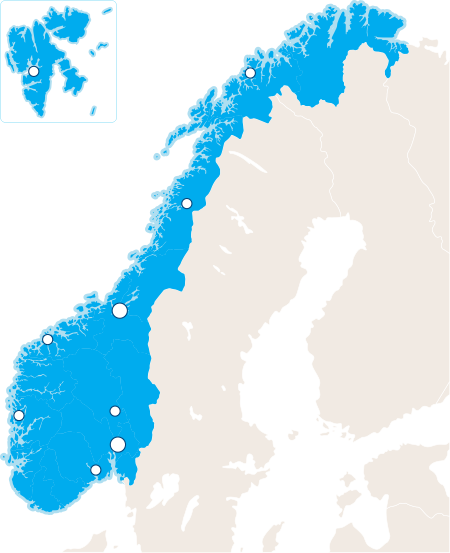 Regional tilstedeværelse er en del av vår strategi Svalbard