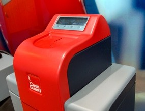2 Oppsett Kontantautomat PCKasse støtter bruk av automatiske betalingsmaskiner. Dersom betalingsautomat benyttes vil seddelknappene erstattes av en liste over vekslepengestatus i betalingsautomaten.