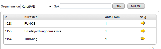 2 Kursets dato, tidspunkt, varighet Nå skal du fylle ut start- og slutt-tidspunkt for kurset og antall timer. Disse verdiene må legges inn, men kan endres senere ved behov. NB!