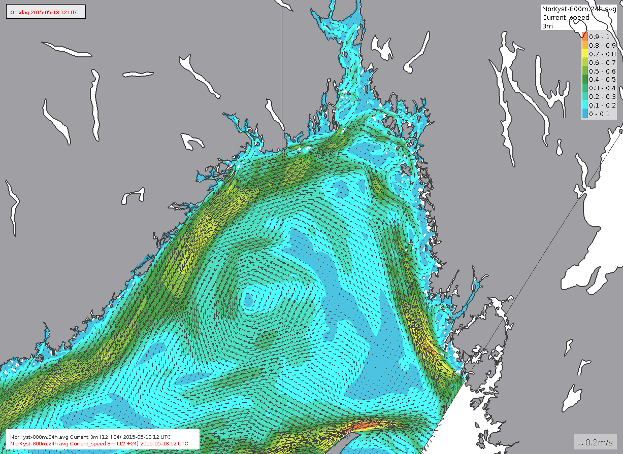 Strømsituasjonen i Skagerrak