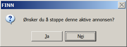 Republisere en annonse som har ligget lenge ute Triolink oppdaterer annonseinformasjon hver dag slik at den ser oppdatert ut nettet.