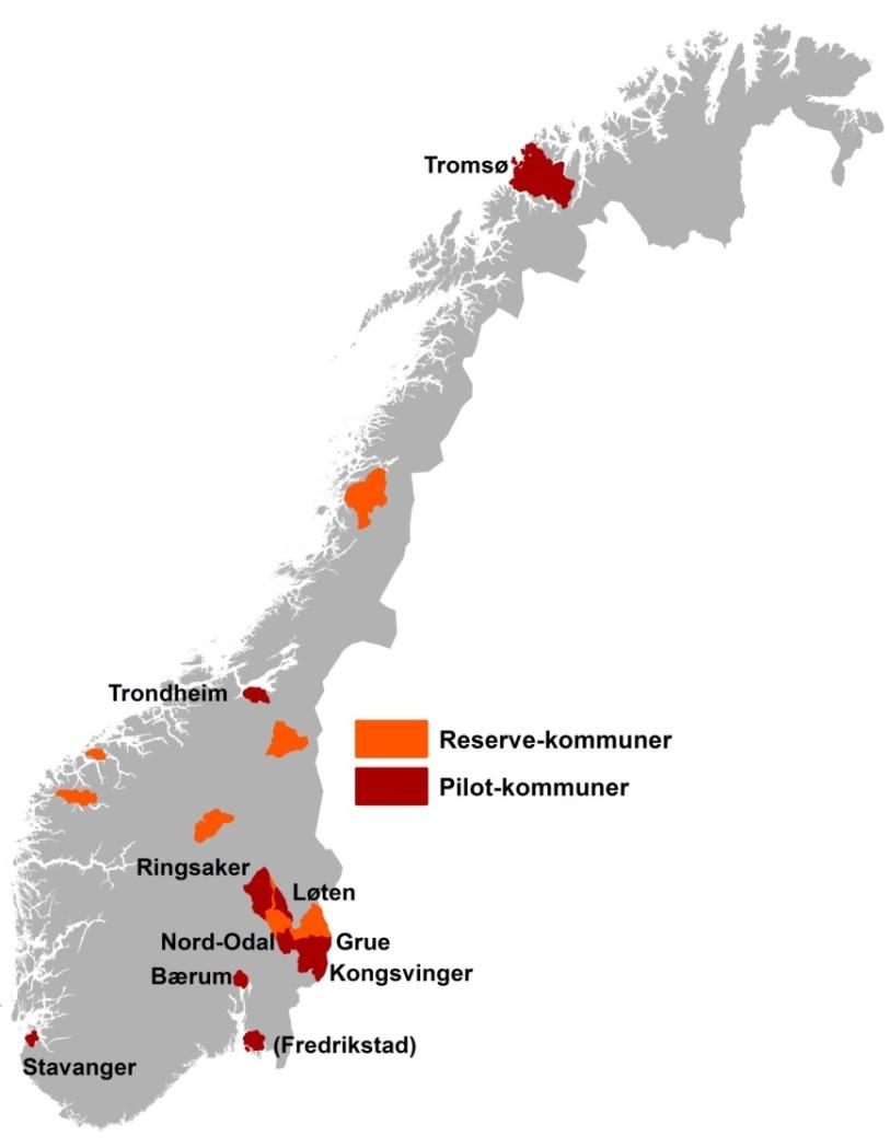 Finans Norge igangsetter et pilotprosjektet med hjelp av Fremtidens Byer Mål: Teste muligheten for, og avklare nytten av at kommunene får tilgang til skadedata fra