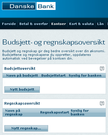 Få full kontroll over på din privatøkonomi. Den beste informasjonen om din økonomi ligger i transaksjonene på dine konti.