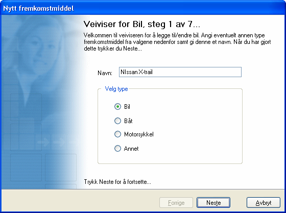 Bil, båt og motor I modulen Bil, båt og motor registrerer du alt fra kontrakter om service og fargekode for lakk til opplysninger om tidligere eiere og ekstrautstyr.