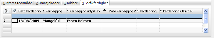 Versjonsbrev for CAT 7.30.2 Endringer/forbedringer: Tabellen Forbindelse. Nye felter: Morsmål - Språk. Bruk standard språktabell.