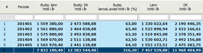 økonomirapporter