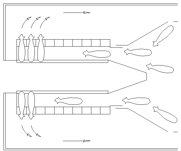 7.1.3 Parallellstall (side ved side) I en parallellstall står alle kyrene side ved side med en 90 graders vinkel vendt bort fra melkegropa (Douglas 2003).