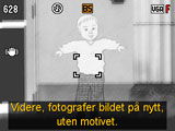 3. Fotografer først et bilde som Inneholder motivet du ønsker å klippe ut. Fotografer et bilde hvor motivet er så stort som mulig.