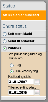 Multimediaarkivet er organisert i mapper, hvor mappene kan gis spesifikke brukertilganger både i forhold til bruk og i forhold til opplasting.