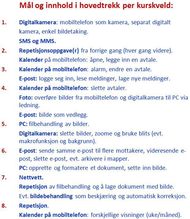 Vedlegg 4b Eksempel på