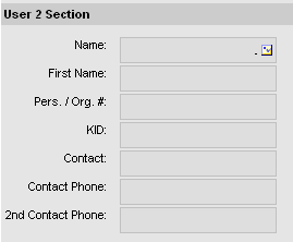 Diverse feilrettinger User 2 2nd Contact Phone Det har bare vært mulig å legge inn ett kontakttelefonnummer for bruker 2 (User 2).