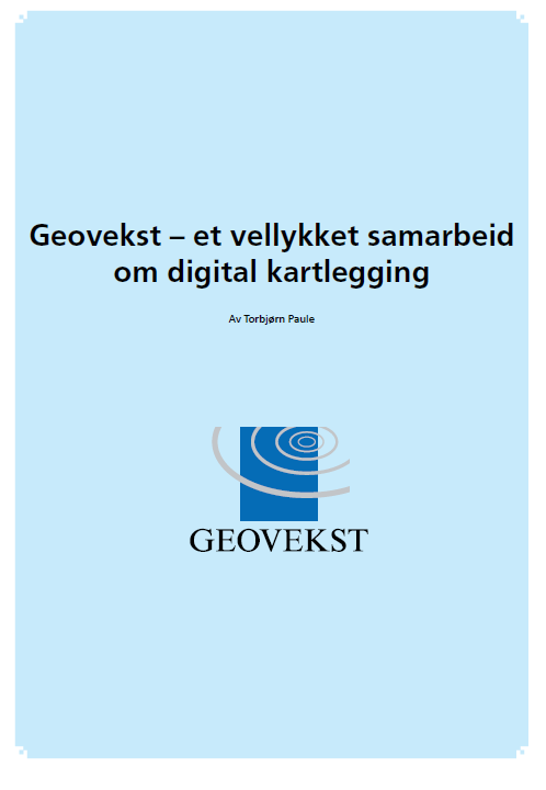 Gratis kartdata Hva da med Geovekst?