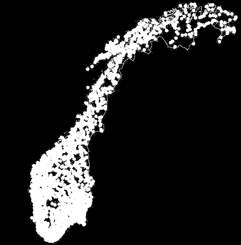 Fakta om Nødnett 2015 Nødnett-infrastrukturen er ferdig bygget i løpet av året Mellom 2100 og 2200 basestasjoner Flatedekning ca.