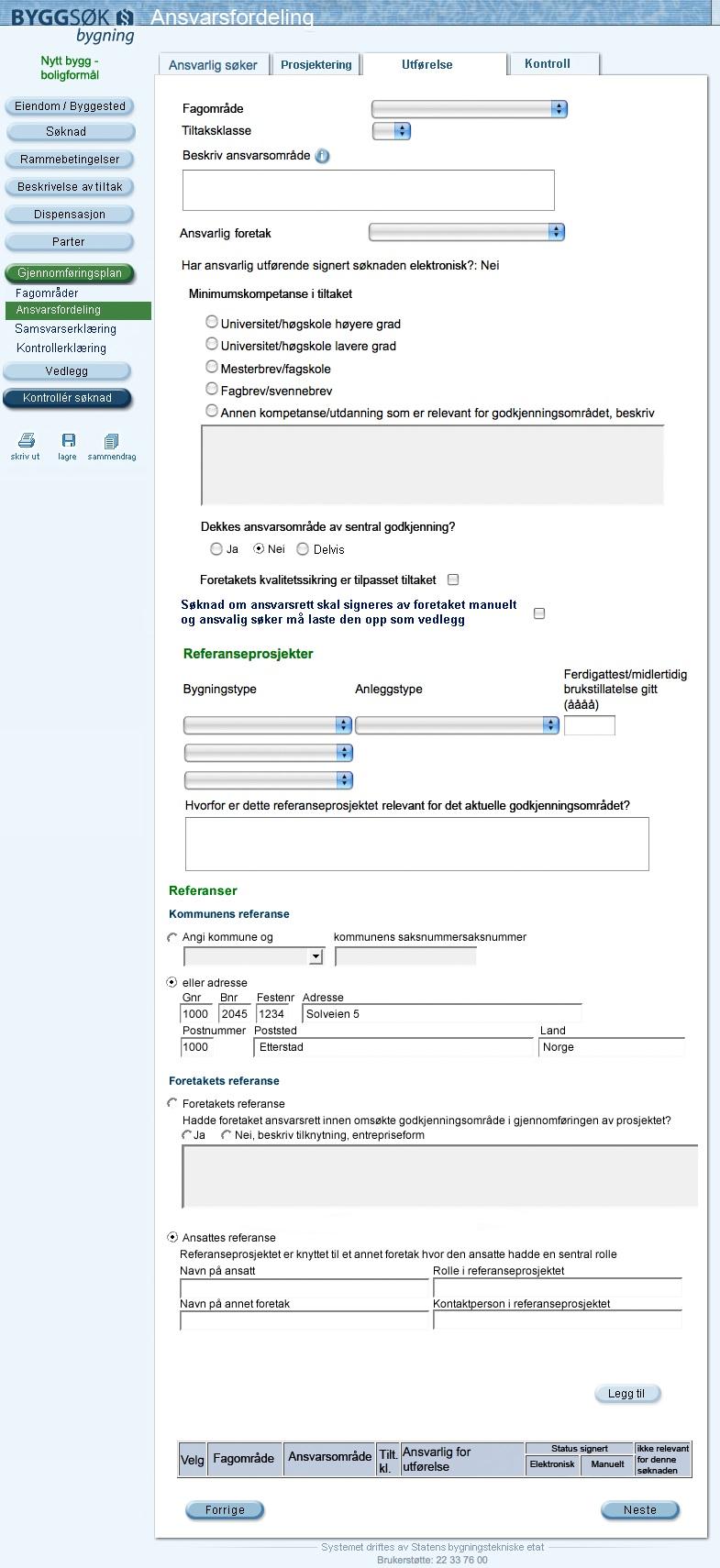 29 Gjennomføringsplan Ansvarsfordeling Utførelse (3)