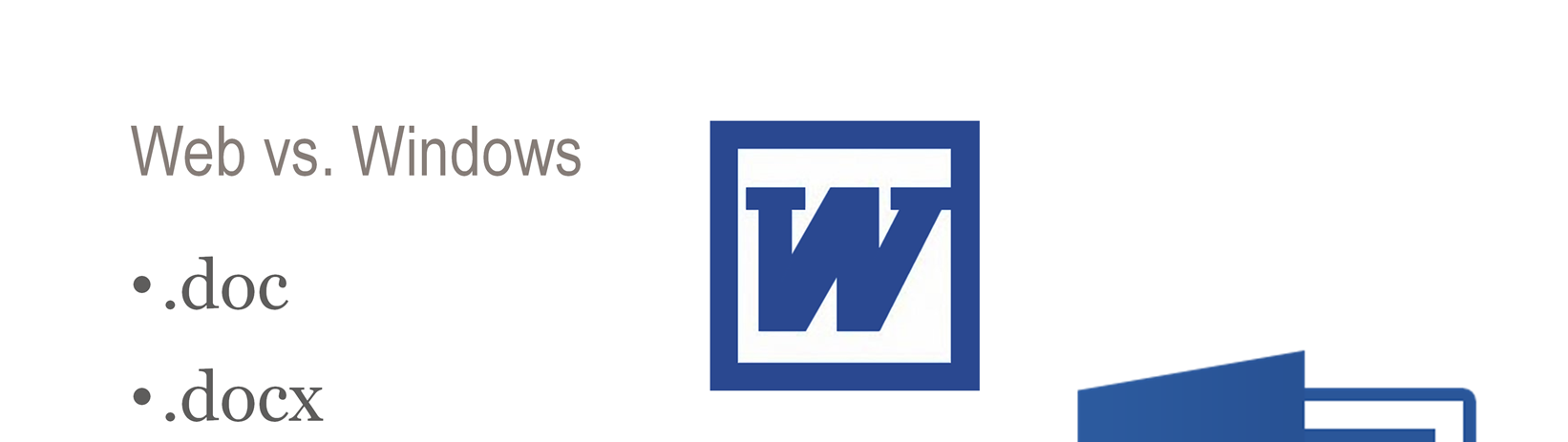 ESA Windows: Makroer og.doc-format ESA Web: Serverprogram og.docx-format NB:ESA 8.