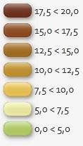 Eksempel på visualisering av levekårsindikator Gjeld over 3 ganger samlet inntekt Personer i husholdninger med samlet gjeld over tre ganger samlet inntekt før skatt.