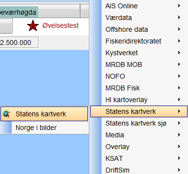 Kartfunksjoner Statens kartverk NORSK