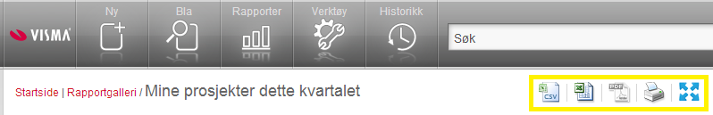 Under Hjelp, finner du lenke til Brukerstøtte og versjonsbrev: Hvis du trykker på Utlogging-knapp, blir sesjonen din avsluttet og du kommer tilbake til påloggingsside.