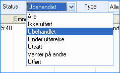 VIKTIGE INNSTILLINGER Før du tar i bruk systemet bør du tenke på hvilke aktivitetsstatuser som