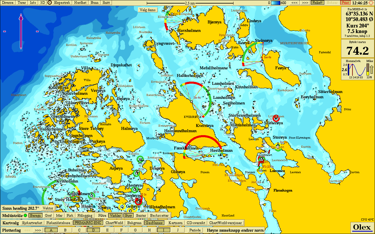 Navigasjonskart NOAA KRYPTERING: ingen kryptering STANDARD: S-57 OFFISIELL: JA - gratis KOMMERSIELL: NEI National Osceanic and Atmospheric Admistration er en amerikansk organisasjon som leverer