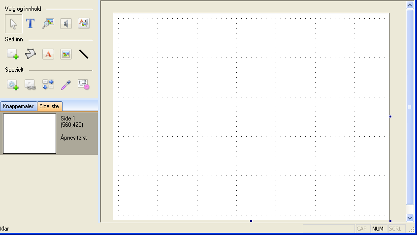 Lage egne paneler 177 Kopiere mellom paneler I Tobii Communicator 4 finnes det ingen kommando for å kopiere hele sider fra ett panel til et annet.