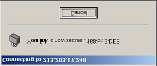 For å benytte deg av VPN oppkoblingen går du på: Start Programmer Cisco Systems VPN 3000 Client VPN Dialer Du får da følgende bilde opp. (Navnet på Connection Entry kan variere fra det på bildet).