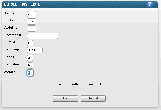 Page 17 of 18 Varetelling / Kontrolltelling for svinn Svinnkontroll på Mammut kampanjen kan gjøres på 2 måter.