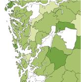 Kommunehelseprofil Hjerte-/karsykdommer. Kreft. Figuren viser utvikling i dødelighet av hjertekarsykdommer i din kommune, fylket og landet.