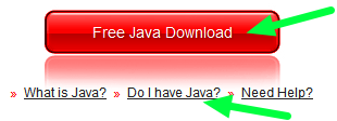 Dette bør du vite om Java Her vil vi hjelpe deg med noen problemer du kan støte på. De tre vanligste problemene er: - "Jeg får bare et lite rødt kryss der hvor knappen(e) skulle være.