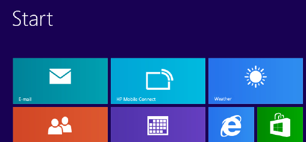 Kom i gang Windows 8 - HP Mobile Connect Pro-app Registrering For å bruke dine gratis 200 MB data, må du først registrere deg.